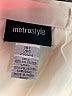 Metrostyle 100% Polyester Ivory Formal Skirt Size 18 (tall) - photo 4