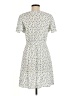 Primark 100% Viscose Floral Ivory Casual Dress Size UK 12 / US 8 - photo 2