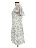 Primark 100% Viscose Floral Ivory Casual Dress Size UK 12 / US 8 - photo 5