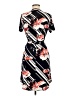En Focus Studio Print Black Casual Dress Size 8 - photo 2