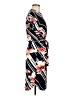 En Focus Studio Print Black Casual Dress Size 8 - photo 4