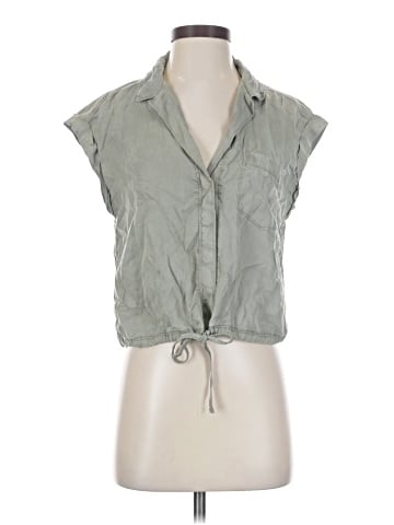 Abercrombie & Fitch Sleeveless Button-Down Shirt (view 1)