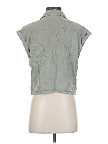 Abercrombie & Fitch Sleeveless Button-Down Shirt (view 2)