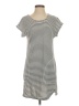 Max Studio Stripes Gray Casual Dress Size S - photo 1