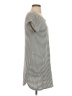 Max Studio Stripes Gray Casual Dress Size S - photo 4
