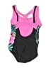 ZeroXposur Graphic Black One Piece Swimsuit Size 4 - 5 - photo 2