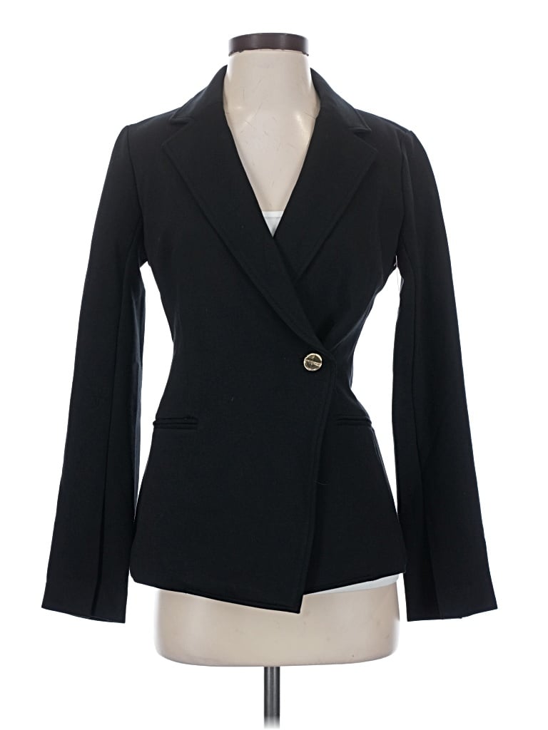 Click to view more detailed imagery on our partner's website Pre-owned Spanx Blazer Jacket In Black