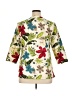 Koret 100% Polyester Floral Ivory 3/4 Sleeve Blouse Size 14 - photo 2