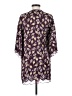 Chelsea28 100% Polyester Graphic Floral Purple Kimono Size S - photo 2