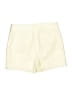 Boden Solid Ivory Shorts Size 4 - photo 2
