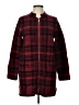 Max Studio Plaid Red Coat Size L - photo 1