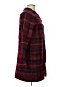 Max Studio Plaid Red Coat Size L - photo 4