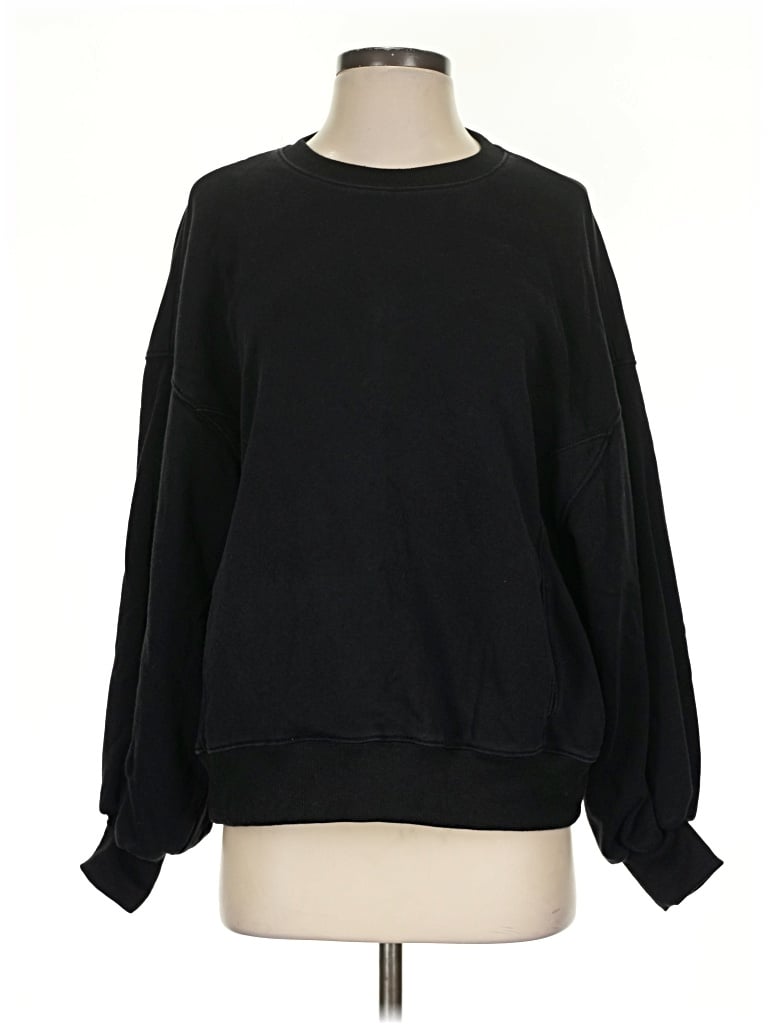 Pre-owned Papermoon Sweatshirt In Black