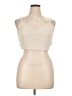 ChicMe 100% Polyester Ivory Tank Top Size XL - photo 1