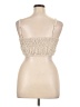 ChicMe 100% Polyester Ivory Tank Top Size XL - photo 2