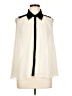 Double Zero 100% Polyester Ivory Sleeveless Blouse Size M - photo 1