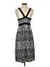 Dakini Graphic Gray Cocktail Dress Size S - photo 2