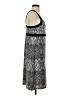 Dakini Graphic Gray Cocktail Dress Size S - photo 4