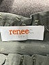 Renee C. Polka Dots Gray 3/4 Sleeve Blouse Size M - photo 7