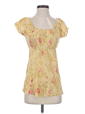 Lucky Brand Short Sleeve Blouse (view 1)