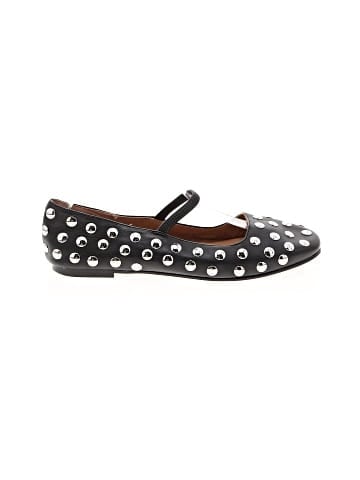 Madewell The Greta Ballet Flat in Stud-Embellished Leather (view 1)