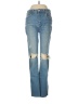 Blank NYC Hearts Blue Jeans Size 28 waist - photo 1