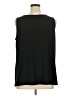 Susan Graver Black Sleeveless Blouse Size 1X - photo 2