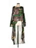 Ashley Stewart 100% Polyester Green Kimono Size 10 Plus - photo 1