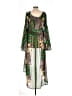 Ashley Stewart 100% Polyester Green Kimono Size 10 Plus - photo 2