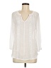 Fundamental Things Ivory Long Sleeve Blouse Size M - photo 1