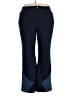 Women With Control Color Block Blue Active Pants Size XL - photo 1