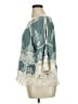 Democracy Teal 3/4 Sleeve Blouse Size 1X - photo 5