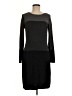 AB Studio Color Block Gray Casual Dress Size M - photo 1