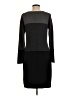AB Studio Color Block Gray Casual Dress Size M - photo 2