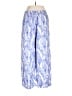 Magaschoni 100% Linen Tropical Blue Linen Pants Size M - photo 2