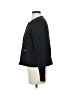 Jones New York Signature 100% Polyester Argyle Black Jacket Size S - photo 5
