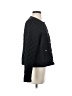 Jones New York Signature 100% Polyester Argyle Black Jacket Size S - photo 4