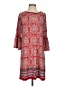 Max Studio Paisley Red Casual Dress Size S - photo 1