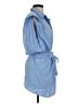 Easel Blue Casual Dress Size S - photo 4