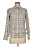 Barbour Tweed Ivory Long Sleeve Button-Down Shirt Size 8 - photo 1