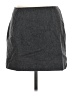 Express Chevron-herringbone Gray Wool Skirt Size 11 - photo 2