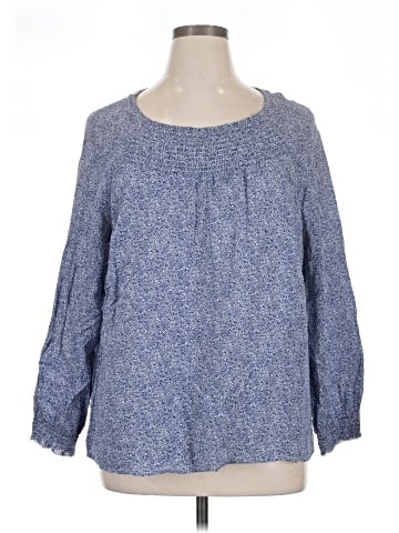 Cj Banks Long Sleeve Blouse (view 1)