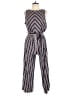 Du Jour Stripes Blue Jumpsuit Size XL - photo 1