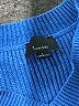 Lumiere Blue Pullover Sweater Size L - photo 7