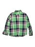 Crewcuts Plaid Green Long Sleeve Button-Down Shirt Size 8 - photo 1