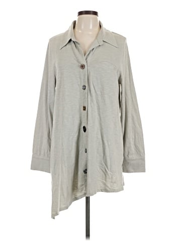 Soft Surroundings Long Sleeve Button-Down Shirt (view 1)