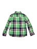 Crewcuts Plaid Green Long Sleeve Button-Down Shirt Size 8 - photo 2