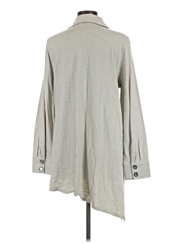 Soft Surroundings Long Sleeve Button-Down Shirt (view 2)