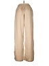 Crescent 100% Polyester Solid Tan Casual Pants Size M - photo 2