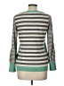 Olive and Oak Stripes Green Pullover Sweater Size L - photo 2